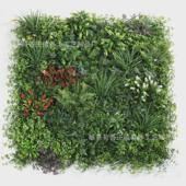 仿真植物墙草坪墙体造景米兰仿真绿植墙仿真花人造塑料花美化墙