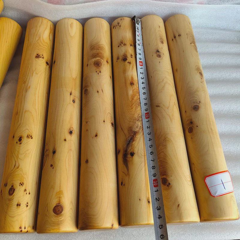崖柏木擀面杖面棒木质擀面棍家用擀皮棍厨房圆头饺子皮棍烘焙工具