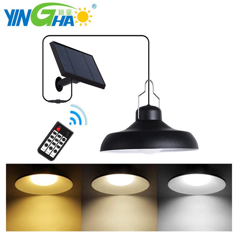 太阳能户外庭院灯家用天黑托二超亮照明灯一自动亮太阳能吊灯