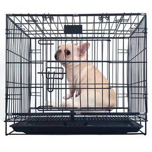 狗笼子泰迪宠物小中型狗笼带厕所加密加粗折叠宠物狗笼中小型猫笼