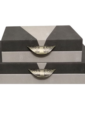 首饰收纳盒样板房软装衣帽间新中式现代简约家居工艺饰品摆件批发