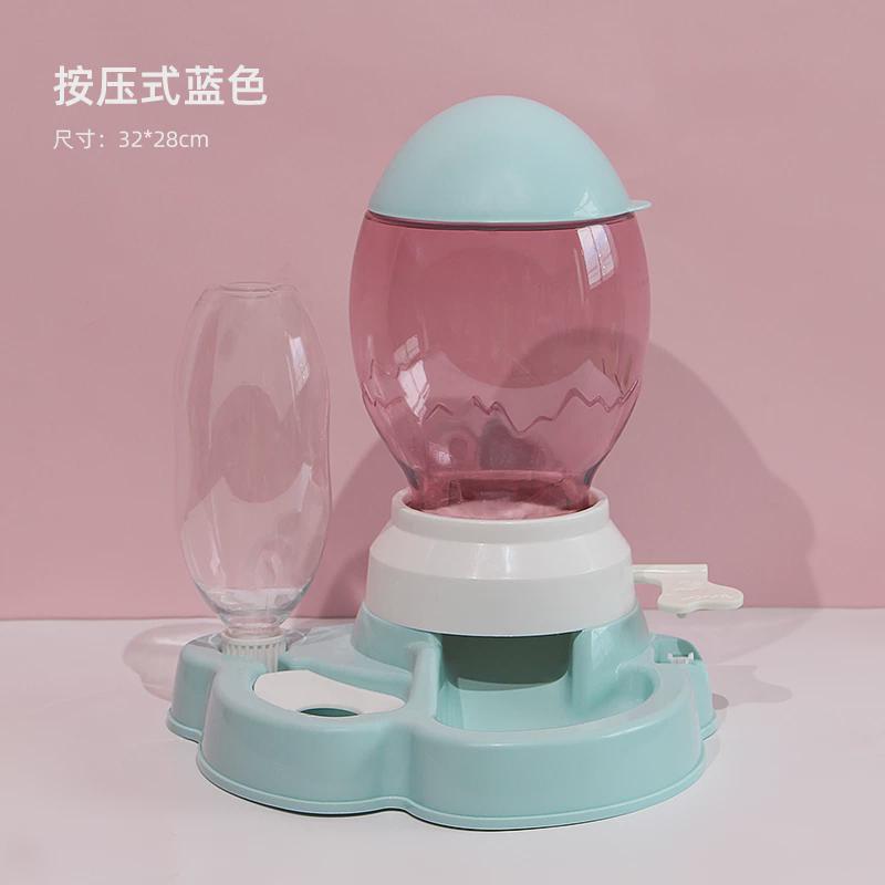 双碗自动喂食器食盆水粮猫碗喂水喂粮一体猫咪狗狗防碗打翻宠物碗