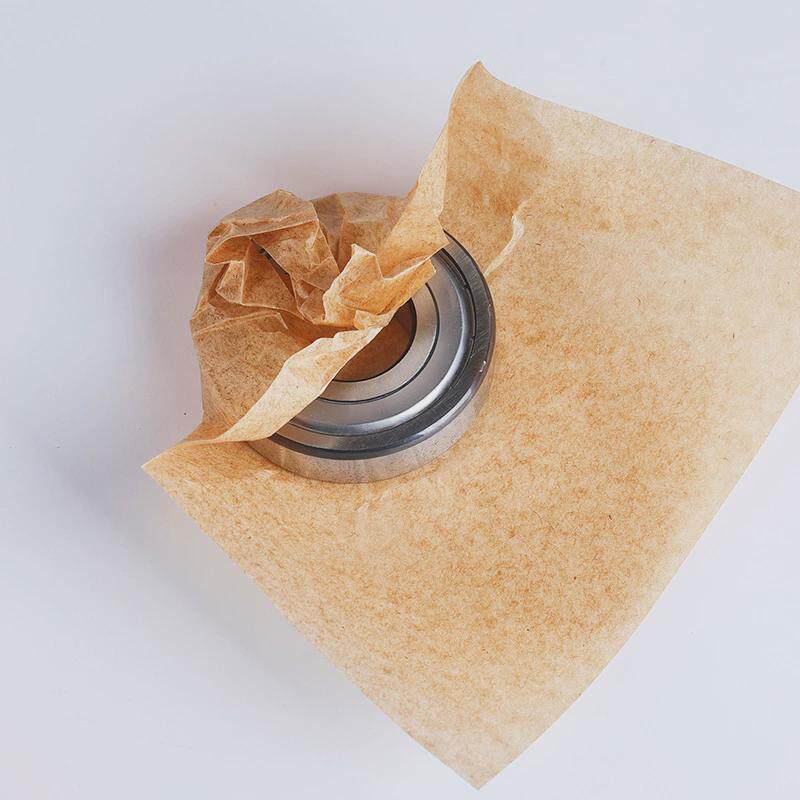 蜡纸防锈纸工业油纸机械防潮纸金属轴承五金包装纸卷筒黄色