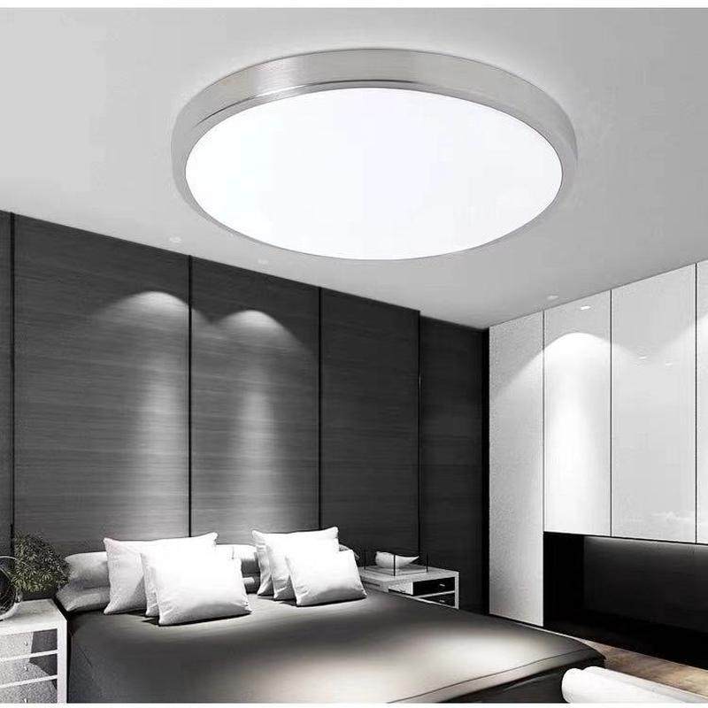 led客厅灯铝材圆形卧室灯现代简约厨卫灯阳台吸顶灯书房餐厅新款