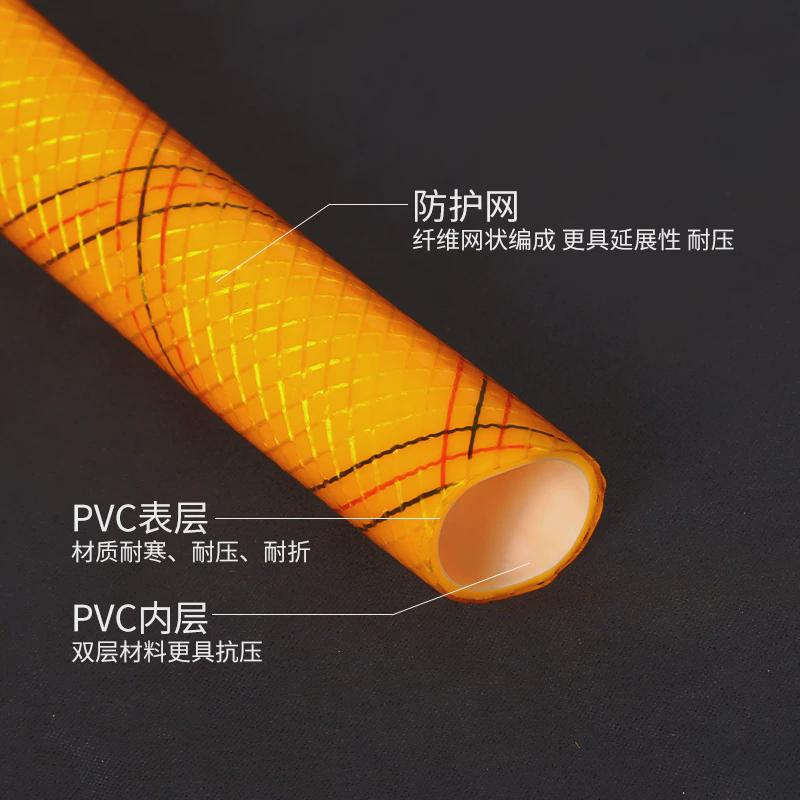 热销厂家供应胶三pvc一线软管水管软管加厚防冻高压洗车花园皮管