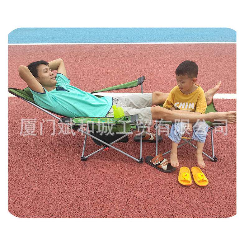 午休椅折叠躺椅办公室午睡折叠床三挡钓鱼凳户外便携露营沙滩椅子