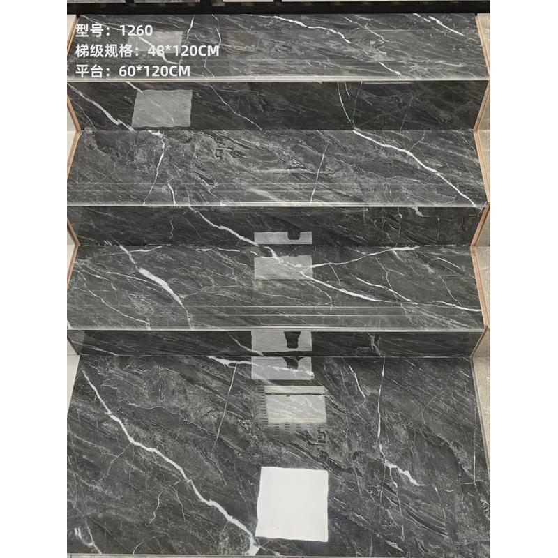瓷砖通体大理石瓷砖一体式楼梯踏步佛山480x1200防滑台阶瓷砖