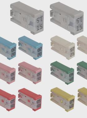 14件15a20a25a30a40a50a60a32v迷你开槽形mcase盒式保险丝套件