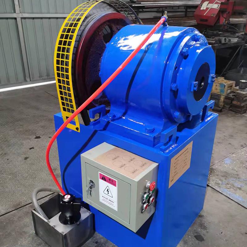 小型锥度缩管机钢管打头铁管打尖机圆管一次性锥度成型缩尖机