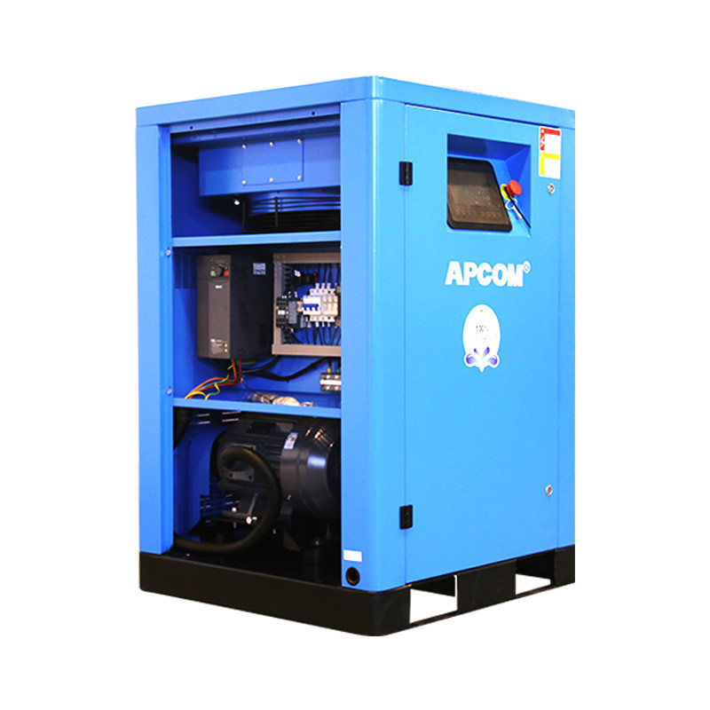 无油润滑永磁变频15千瓦低压22kw水螺杆空压机螺旋式空气压缩机