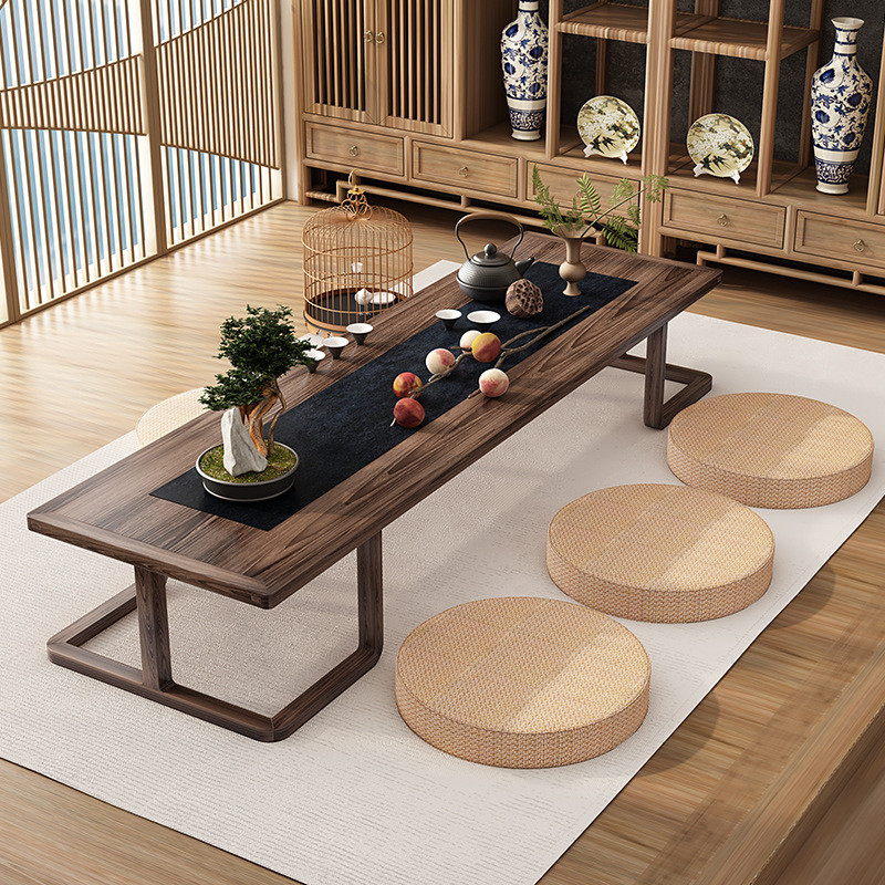 实木日式榻榻米小户型现代迷你禅意小茶几坐地台矮桌炕桌飘窗桌子