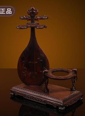 酒神牌琵琶琴酒架红酒实木创意欧式酒架欧式葡萄酒酒架木质红酒架