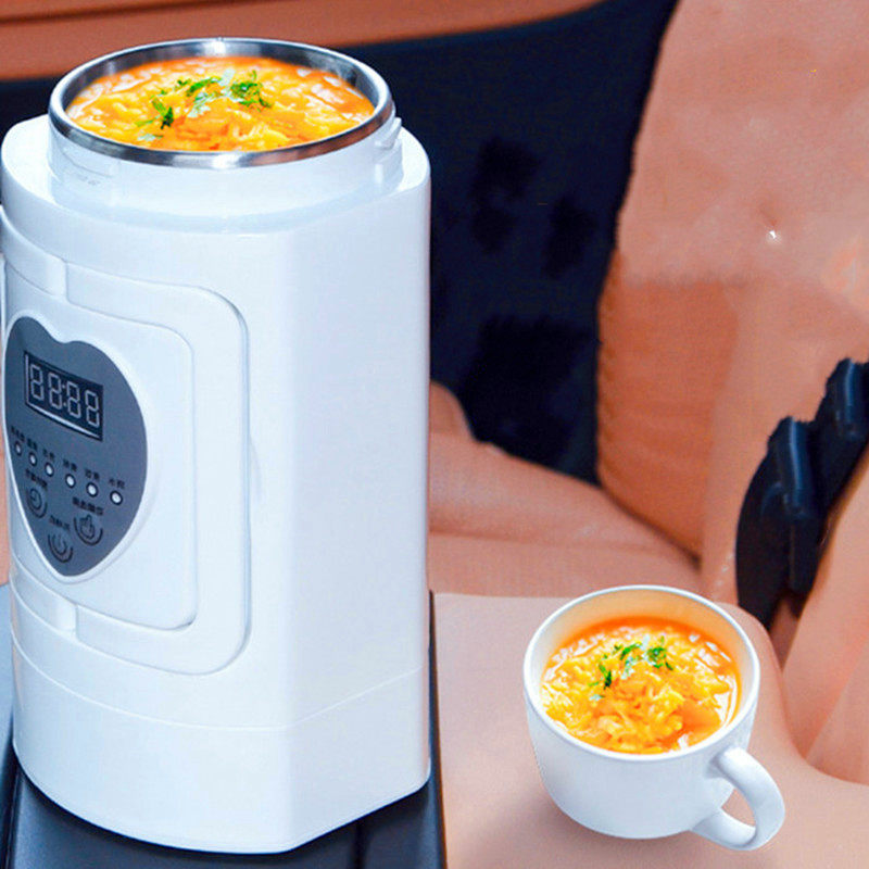 电煮杯多功能迷你养生电炖杯车载煮饭煲汤加热杯全智能燕窝电炖盅
