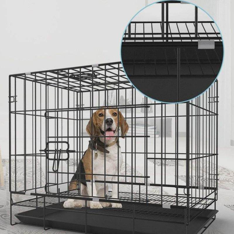 猫笼别墅狗笼通用中小犬泰迪犬带厕所兔笼狗笼鸡笼折叠宠物经济热