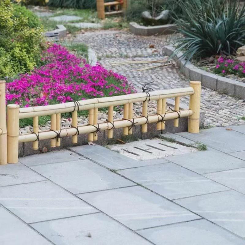 花园围栏栅栏防腐木户外庭院院子花坛花圃院墙小院花坛遮挡竹篱笆