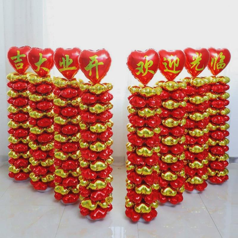 开业气氛布置道具商场庆典门口活动装饰充气气球拱门开门红装扮