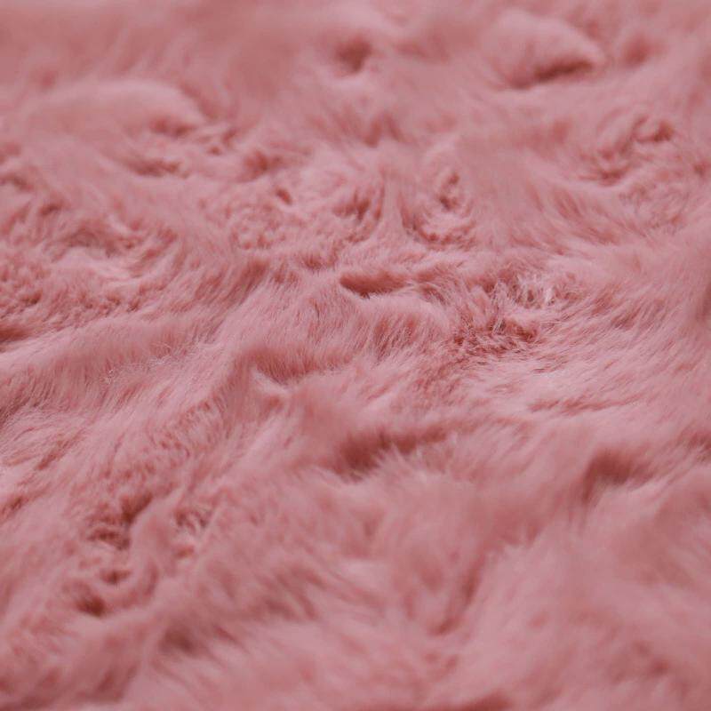 榻榻米地垫日韩仿兔毛地毯卧室客厅茶几长毛房间床边飘窗毯