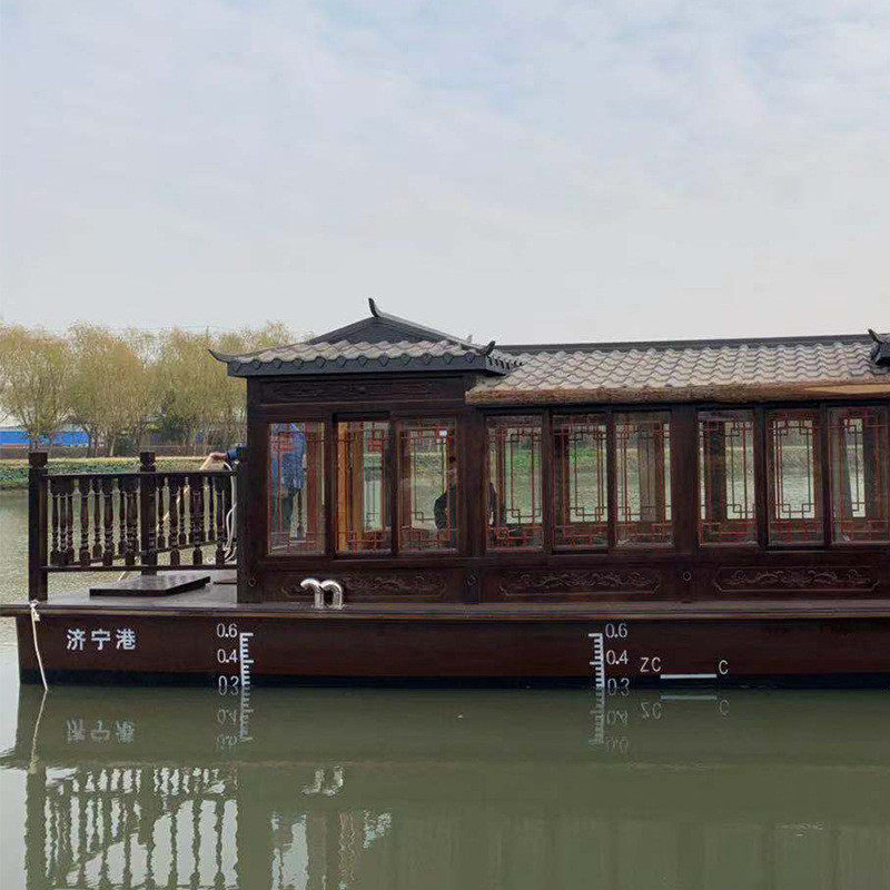 厂家观光船画舫船景观船仿古木船公园观光游船景区游船可定制,玩具/童车/益智/积木/模型,水上游艺设施,淘宝优惠券,粉丝福利购,淘宝优惠卷