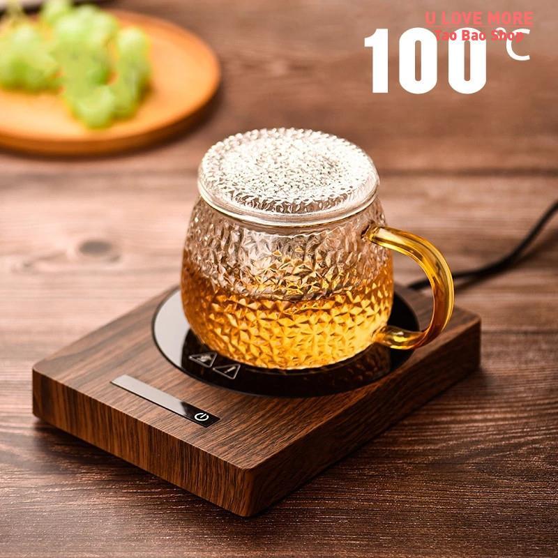 200W Cup Heater Mug Warmer 100°C Hot Tea Makers Electric Ho