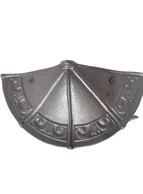 中式凉亭铸铁鸟食盆收纳金属工艺品摆件壁挂铁艺喂鸟器花园装饰