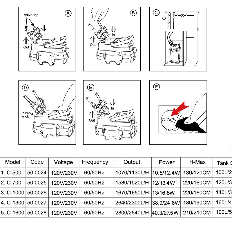 建荣过滤桶水族箱过滤鱼缸过滤器外置过滤桶鱼缸过滤C1600