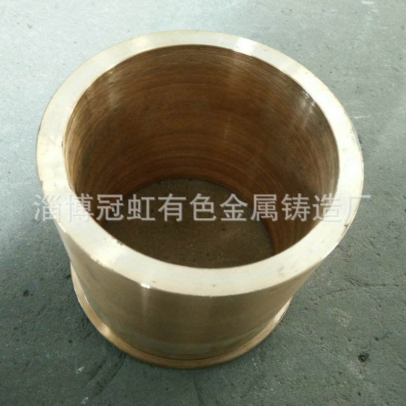 热销润滑轴承铝青铜铜套大型铜青铜铜瓦工业异形轴套机械配件批发