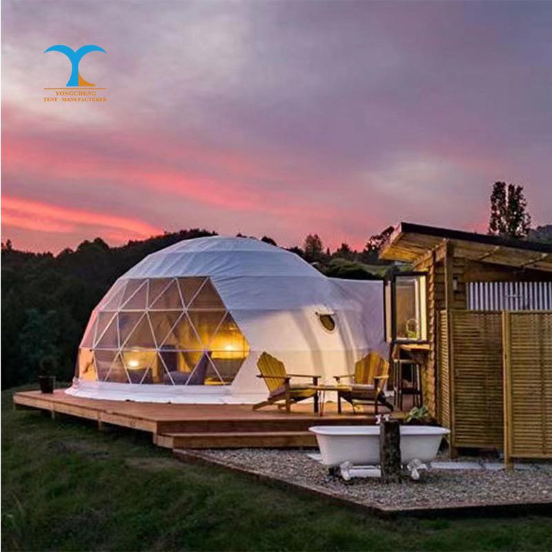 北京露台6m酒店泡泡篷阳光房山庄景区营地度假圆顶星空帐篷