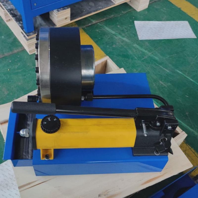 手动锁管机高压胶管缩管机机设备小型压管小型机械小型扣管机
