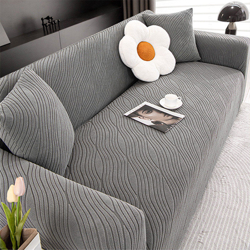 提花绒沙发套罩一体式全包沙发垫2024新款高级感弹力沙发盖布简约,居家布艺,沙发垫,淘宝优惠券,粉丝福利购,淘宝优惠卷
