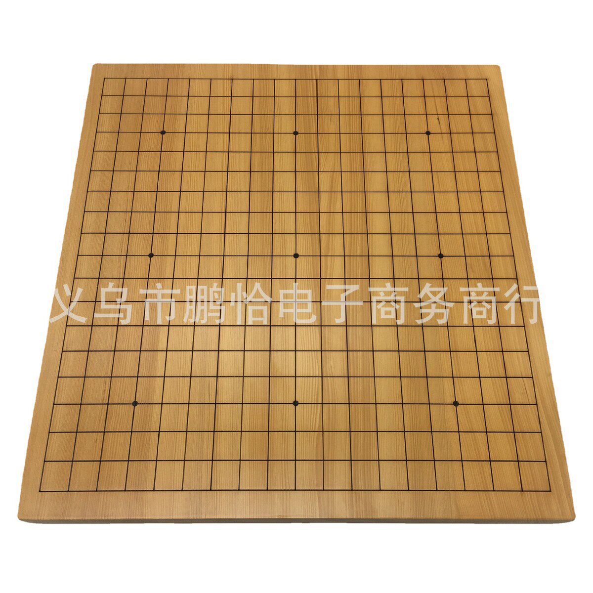 新榧木棋盘实木19路刻线中国象棋双面棋盘3/4/6厘米厚实木围棋