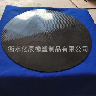 矿用橡胶垫氟胶实心平垫黑色无胶实心氟孔减震圆垫氟橡胶垫片
