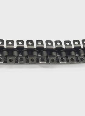 短节距弯板链条双侧单孔弯板工业链条4分08B08A6分12A12B