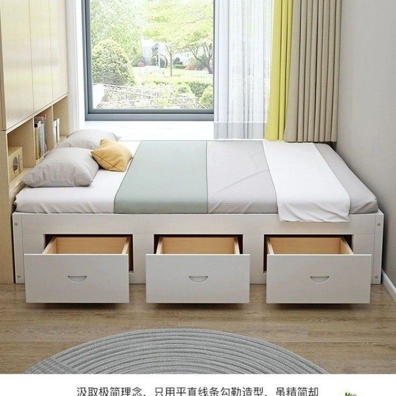 实木床架榻榻米床箱无床头儿童双人单人床箱体收纳气压高箱储物床,标准件/零部件/工业耗材,车间地垫,淘宝优惠券,粉丝福利购,淘宝优惠卷
