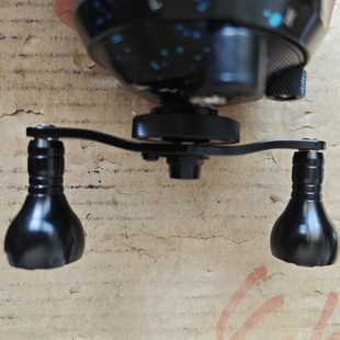 钓力德罗刹一键复位冰钓轮带磁力缓降筏钓轮全金属有泄力筏轮微铅