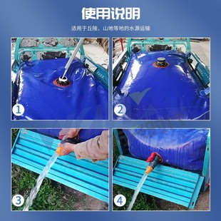 消防中轉(zhuǎn)水囊大容量抗旱澆灌儲(chǔ)水袋可折疊便攜大型水袋加厚戶外