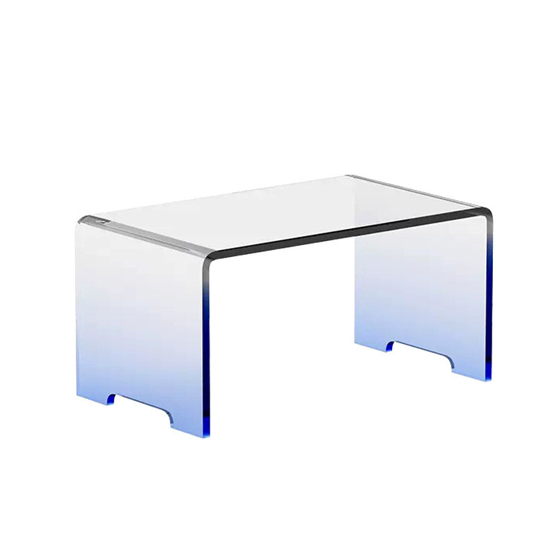 亚克力渐变色飘窗台小桌子茶几卧室展示架展示桌小户型电脑书桌