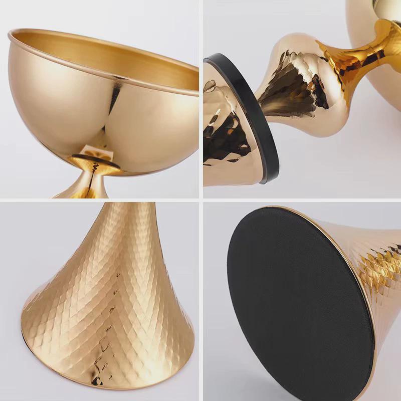 欧式婚庆路引金色美人鱼烛台花架婚礼摆饰家用酒店舞台场景装饰品