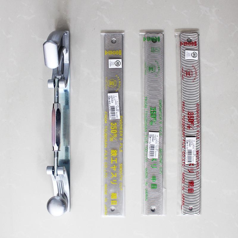 日本壶三汽车车身钣金锉刀可弯曲锉刀汽支架工具电梯刨刀保350mm