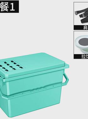 pYY新款钓鱼桶可坐加厚多功能简易钓箱小钓箱鱼轻便携装鱼桶钓鱼