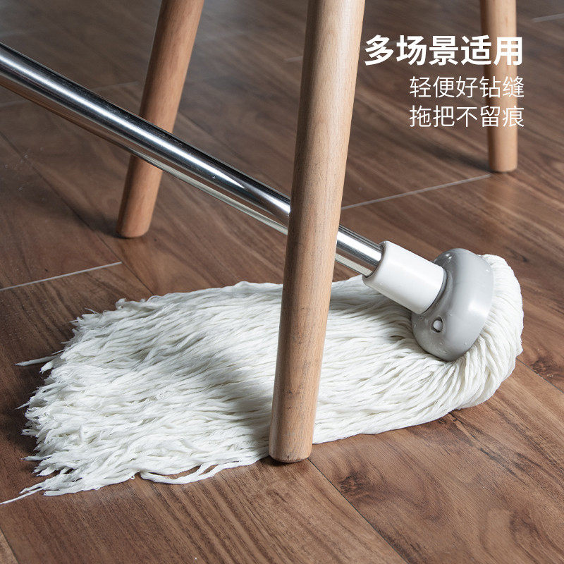 拖把家用拖地拖布老式懒人拖头纱吸水拖套装客厅墩布不掉毛地拖,家庭/个人清洁工具,水拖,淘宝优惠券,粉丝福利购,淘宝优惠卷