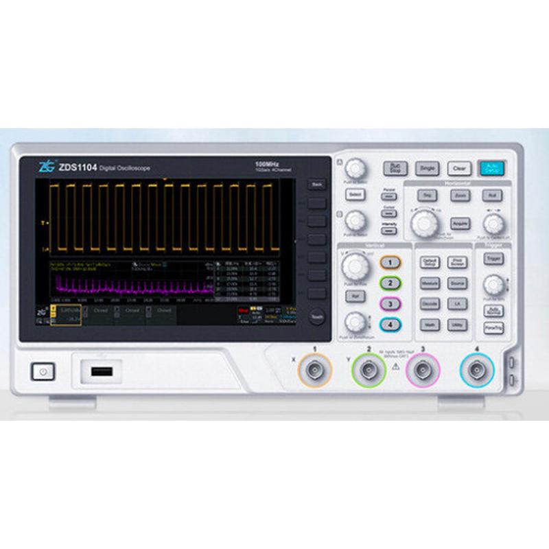 道致远zds1104周立功数字示波器100m四通广州示波器