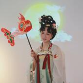 秦淮花灯传统舞鱼灯非遗鱼灯成品手工手持灯笼摄影传统鱼灯笼