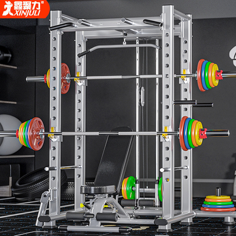 龙门架健身家用框式深蹲架综合力量训练器材杠铃卧推架商用举重床