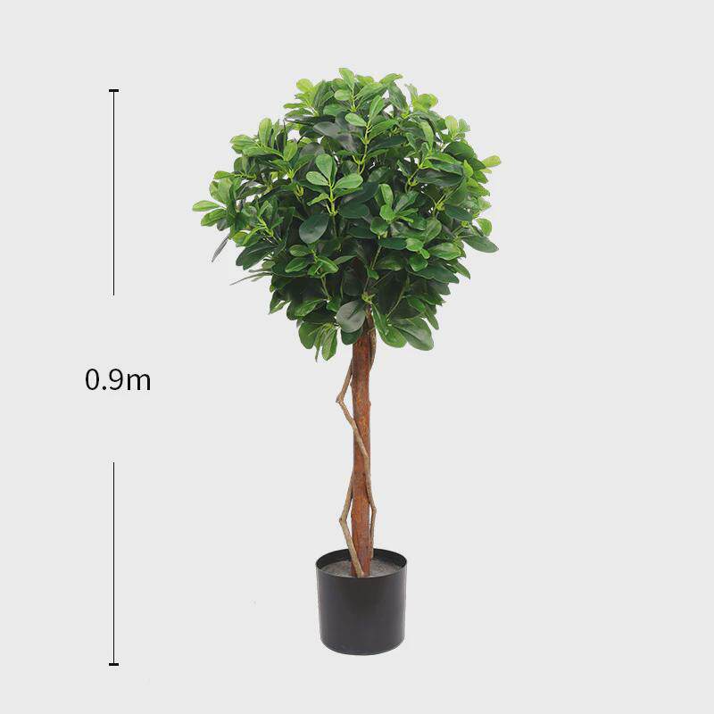 仿真福禄桐仿真绿植盆栽ins北欧风格室内家居装饰落地摆件假树盆