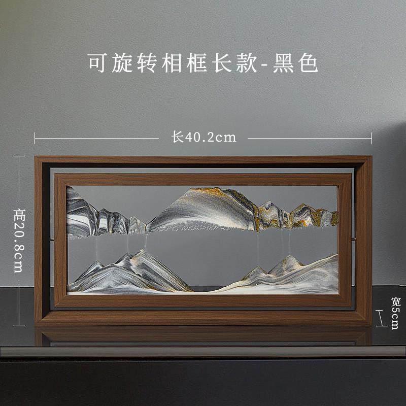 礼品水晶球摆件流沙画摆件彩绘家居吊脚办公室创意装饰品客厅