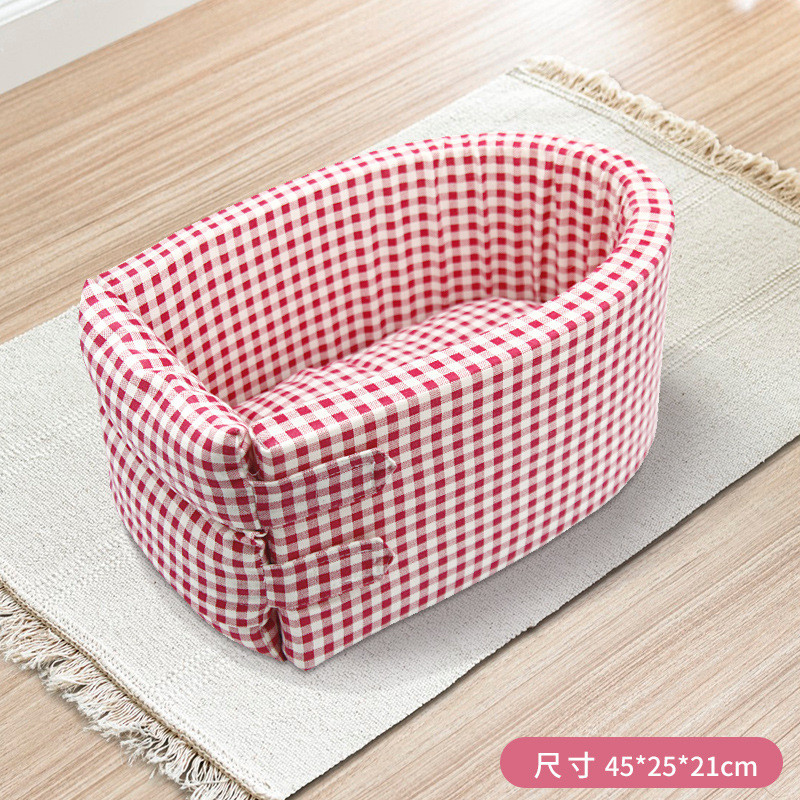 宠物笼宠物车载狗窝汽车中控猫窝宠物窝座椅通用外出包垫子