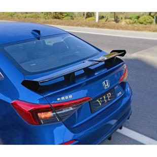 八代九代十代十一代思域尾翼改机甲款型格高配大尾翼免打孔爆改