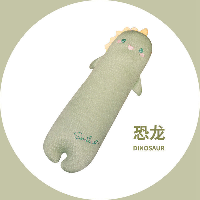 腿冰丝长抱枕侧睡夹卡通抱枕床头靠枕头办公室午睡趴枕沙发靠垫