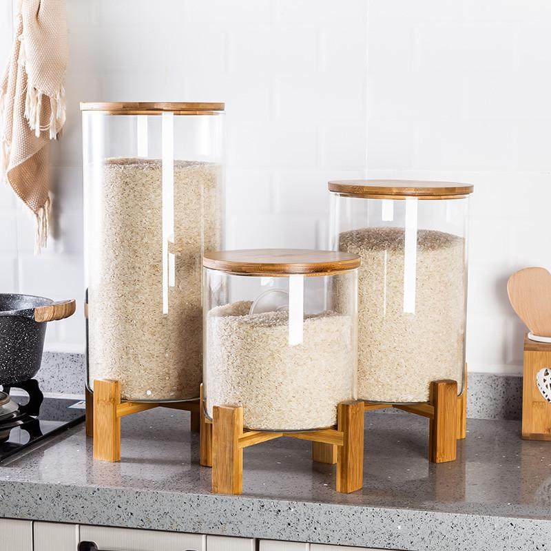 装米桶家用储米箱防虫防潮密封玻璃米箱密封桶米缸面桶面粉收纳,厨房/烹饪用具,米桶/米缸,淘宝优惠券,粉丝福利购,淘宝优惠卷