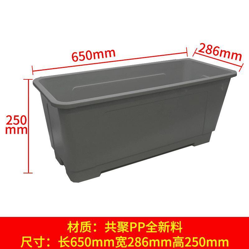 长方形高架桥花盆天桥花箱市政马路道路隔离护栏绿化种植箱花